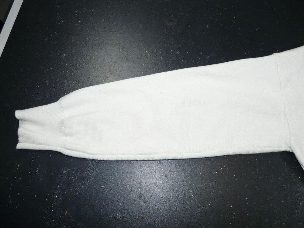 ALO Scholar Knit Cropped Full Zip Jacket Ivory Women's Small Foldable Collar - Picture 5 of 16